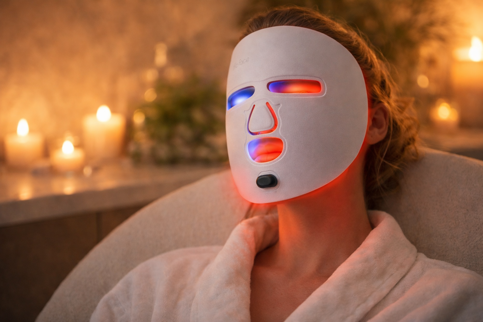 LED Red Light Therapy Face Mask